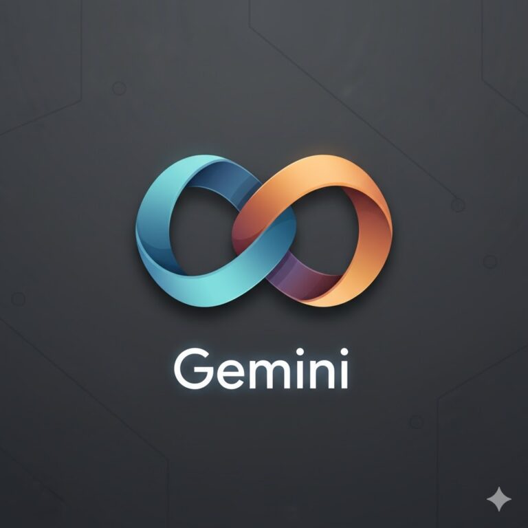 Google Gemini logo na ekranu telefona i laptopa
