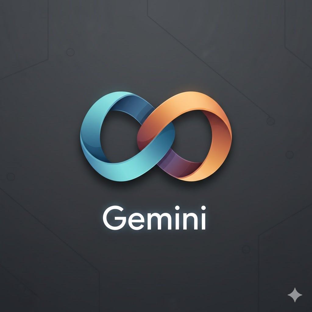 Google Gemini logo na ekranu telefona i laptopa